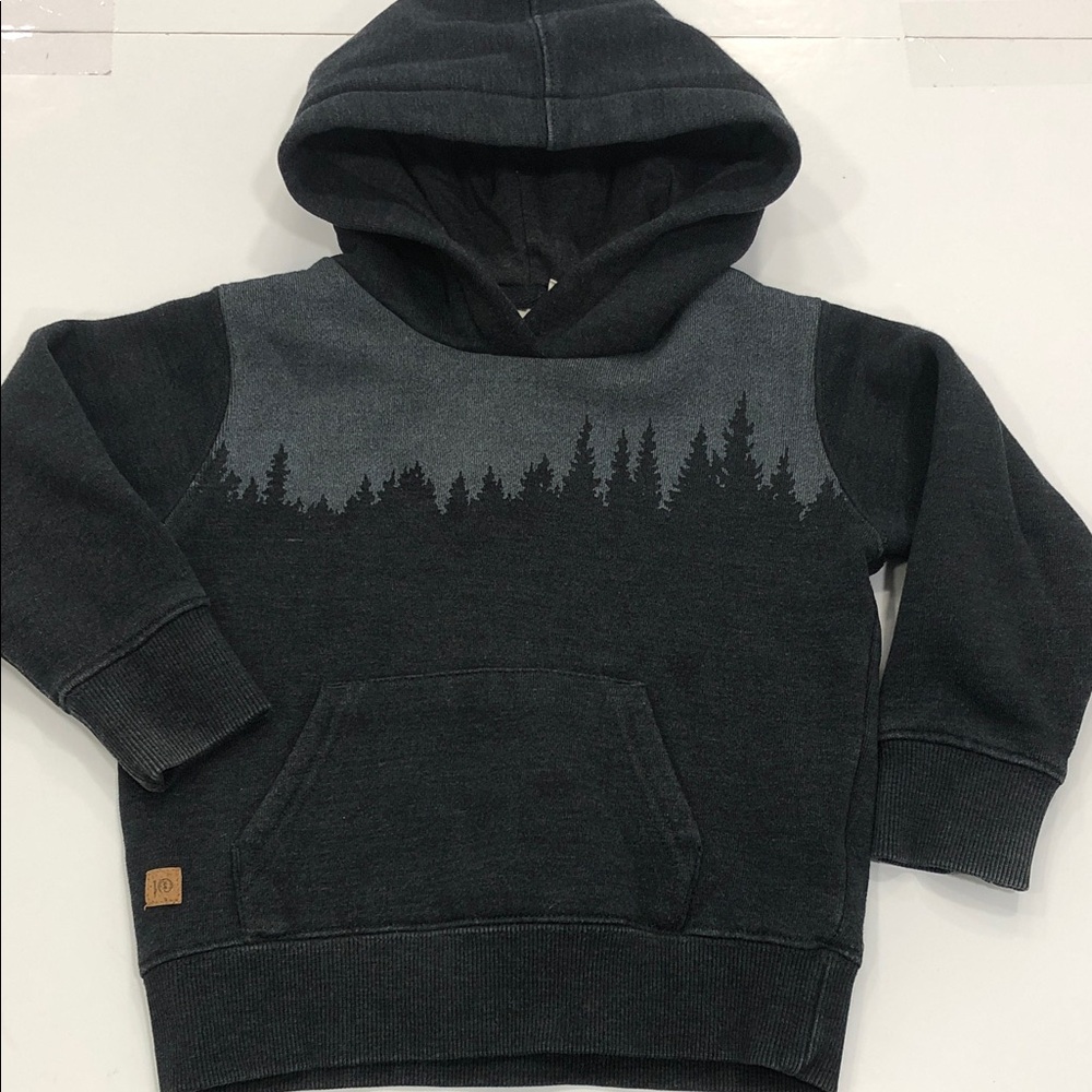 🌿Juniper Hoodie | 18-24M | Meteorite Black Heather